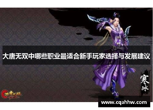 大唐无双中哪些职业最适合新手玩家选择与发展建议